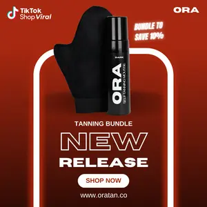 Dark Tan Starter Bundle - Dark Self-Tanning Mousse 200mL, Muscle-Defining, Moisturizing, Non-Sticky, Streak-Free, Paraben & Phthalate Free, Sunless Tanner, Cruelty-Free & Vegan, and Premium Applicator Mitt Suitable For All Skin Types