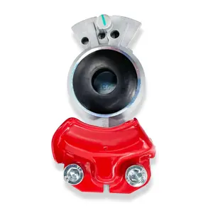 TORQUE 10 Pcs Red Service Emergency Gladhand | Aluminum Air Brake Coupler | Replaces Velvac 035042, Bendix 278850 (TR035042)