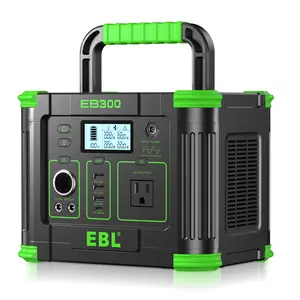 330W 288.6WH Portable Power Station Solar Charger Generator Supply Home Camping