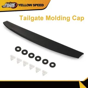 Tailgate Molding Cap Black Fit For 2019-2022 Chevrolet Silverado GMC Sierra 1500 Truck Accessories Car Accessories