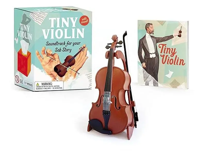 Tiny Violin: Soundtrack for Your Sob Story (RP Minis), Paperback, Perfect Gift for loved ones, Stocking Stuffer
