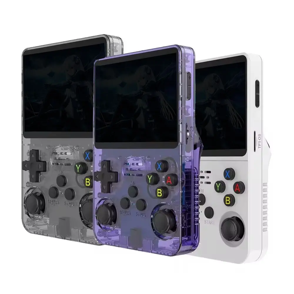 R36S Retro Video Handheld Console with Linux System 3.5 in IPS Screen 3000mAh Battery 32G+64G TF Card for Christmas, Thanksgiving, Holiday Gift,back to school,back to school haul
