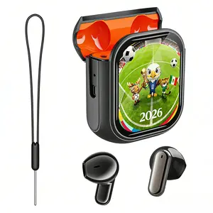 Bluetooth Headset with LED Display, High-Fidelity Waterproof Wireless Headphones |ldeal forwork,exercise, study,and audio callsI Built-in microphone | Headset htc ne61 wireless Hi-Fi Earbuds Long Battery Valentine's Day gift