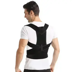 Posture Corrector, Breathable Back Brace, Back Straightener, Back Support Belt for Men & Women, Fitness Equipment for Home Gym, Healthcare, Posture Strap