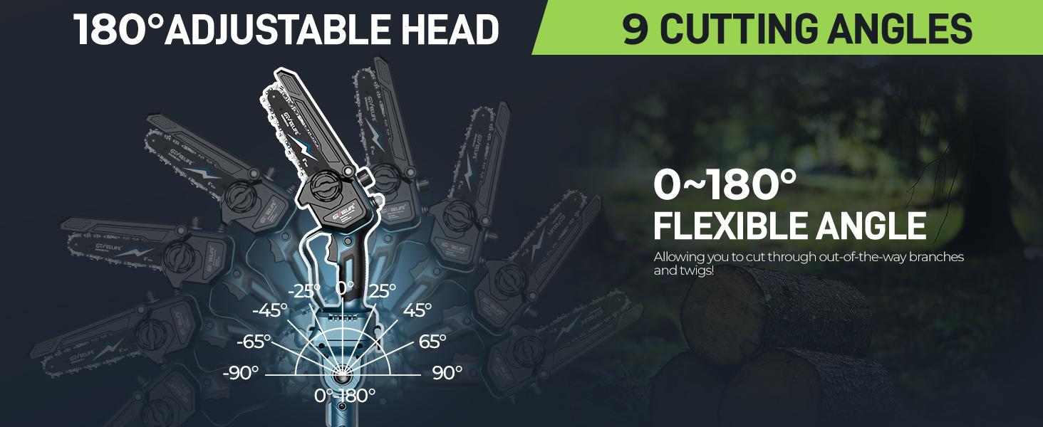 GEVEELIFE 2-in-1 Electric Pole Saw, ChainSaw, Portable Electric Cordless Saw for Wood Cutting,2 Batteries ,Pruning, Gardening, Camping - Suitable for Seniors, Women Holiday gifts GEVEELIFE 2-in-1 Electric Pole Saw, ChainSaw, Portable Electric Cordless Saw for Wood Cutting,2 Batteries ,Pruning, Gardening, Camping - Suitable for Seniors, Women Holiday gifts