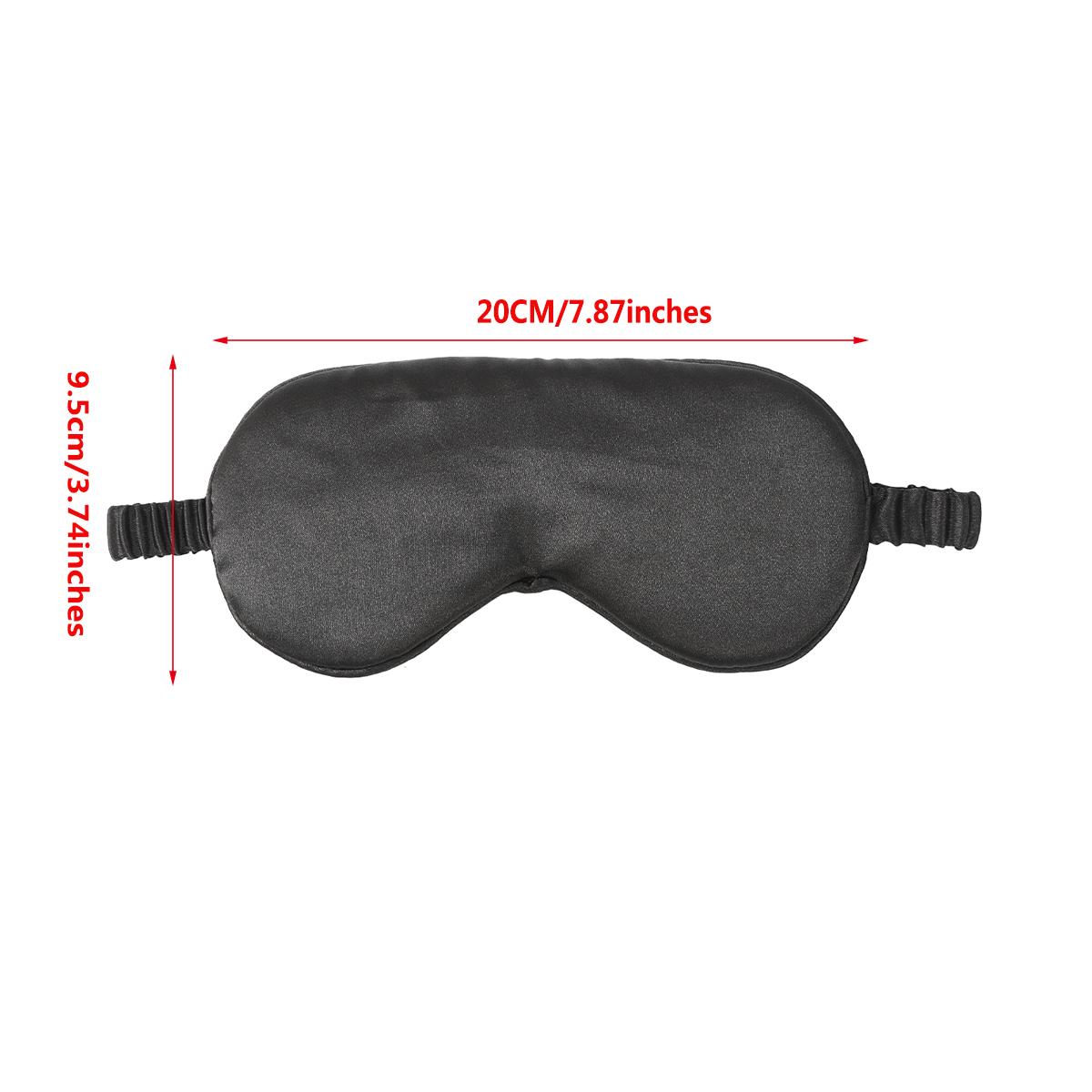 Double Layer Satin Bonnet and Eye Mask 2-piece set for Women Silk-Like Bonnets for Sleeping   cap Curly Nightcap with Elastic Tie Band Gifts for Women Hair Wraps