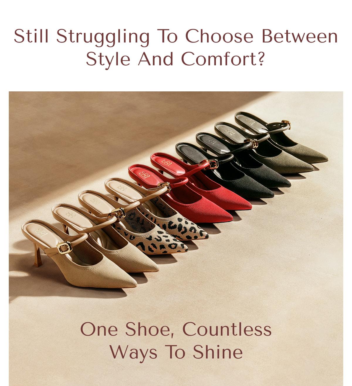 COSY ISLAND GraceLithe Pointed Toe Heeled Mules