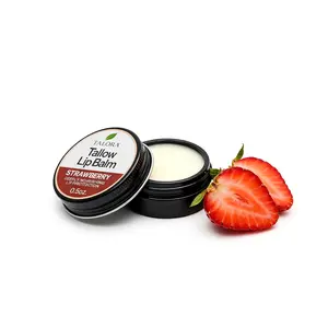 TALORA Tallow Lip Balm: Strawberry (0.5oz)