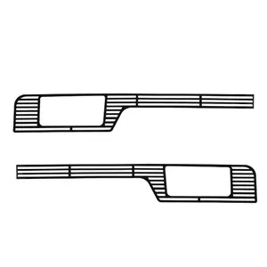 For 2014-2018 Chevy Silverado Front Bumper Grille Mesh Insert Trim Cover