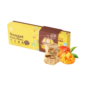 Tang Shop Mango Snow Flake Crisp Gift Box 200g - Taiwanese Nougat Candy Snacks for Gifting