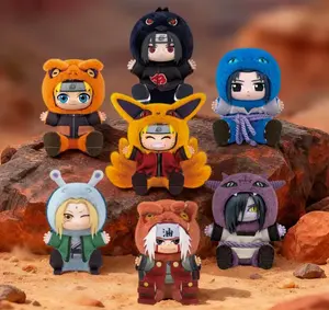 Naruto Beast Party Plush Keychains Gift Blind Box - Toptoy Eaki