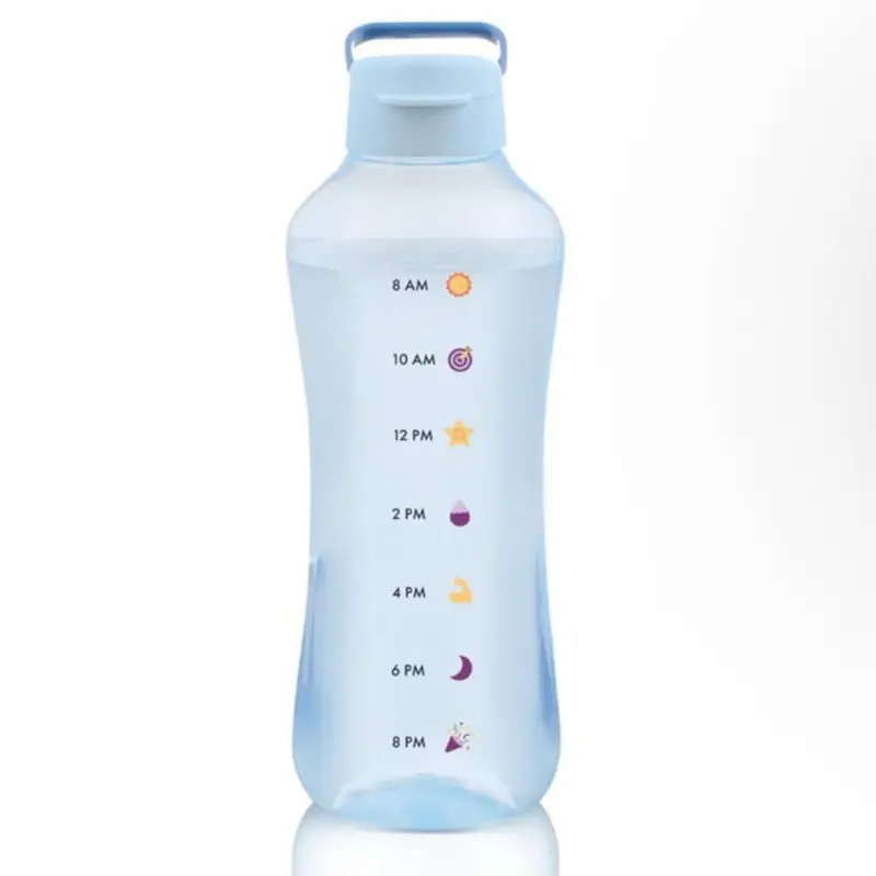 AquaVibe Silicone Water Bottle - 2L (67oz) Portable Printed Reusable Drinkware with Secure Lid, Straw, Washable Design, Multiple Colors, Fridge Safe for Daily Hydration & Healthy Lifestyle