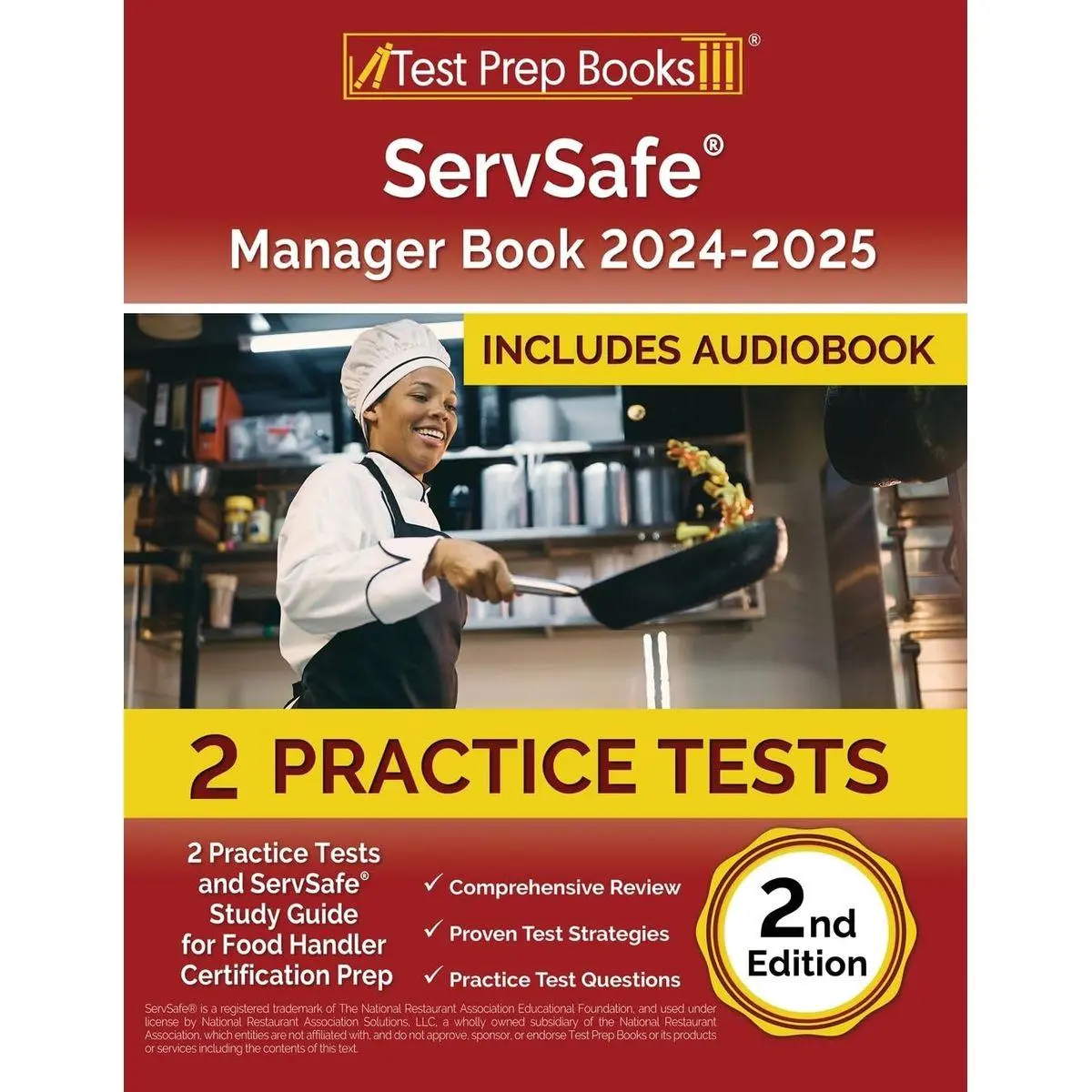 ServSafe Manager Book 2024-2025: Practice Tests and ServSafe Study ...