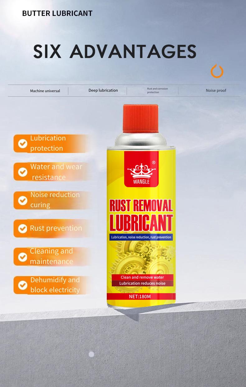 Multi-Function Rust Removal Spray-180ML forLubrication, RustPrevention & Noise Reduction