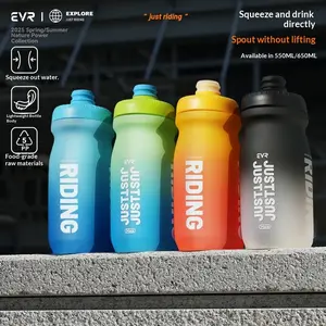 EVR Cycling Water Bottle, High-Pressure Large Capacity Road Bike Sports Cup, Summer Unisex Portable Cycling Gear travel（912）