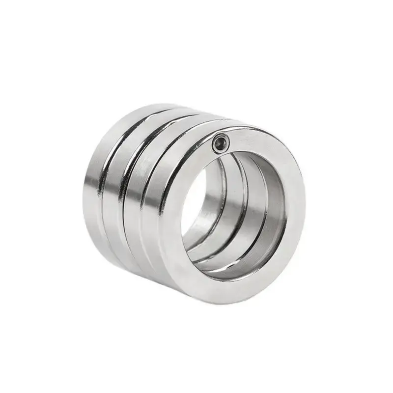 Quiet Deformable Mechanical Ring Fidget - Stress Relief Anxiety Fidget, Smooth Surface Sensory Product, Office Desk Accessory, Home Decor Creative Gift for Party Supplies, Fidgets