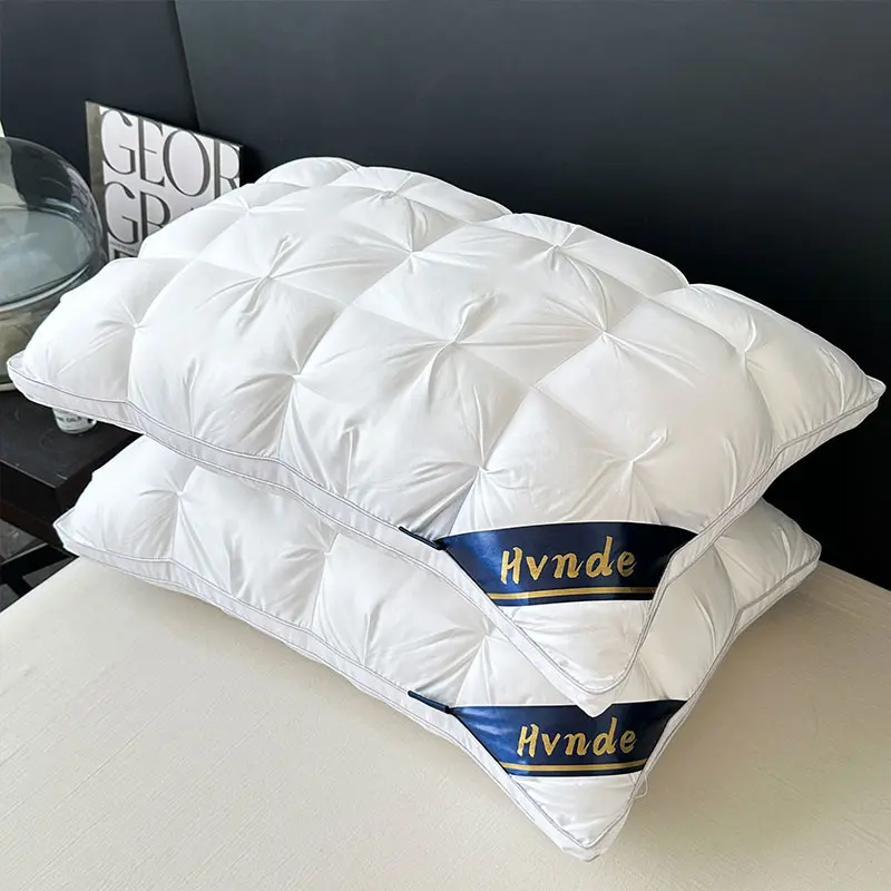 2pcs/4pcs Hotel Collection Deep Sleep Pillow - Neck Support Non-Collapse Design Hypoallergenic  for Side Supine Prone Sleepers pillows,Deals For You,Summerwins
