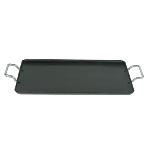 Neware 19" x 11.5" Nonstick BASIC Double Griddle/ Comal SENCILLO para doble parrilla NO apto para TODO estufas ELECTRICAS