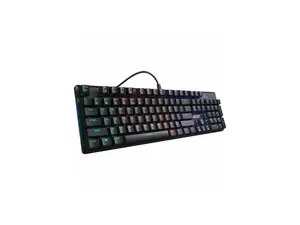 acer Nitro Gen 2 Wired Gaming Keyboard - RGB Illuminated Keyboard | 100% Anti-Ghosting (N-Key Rollover) | Mechanical Axis | Ergonomic Arc Keycaps | Embedded Multimedia Keys