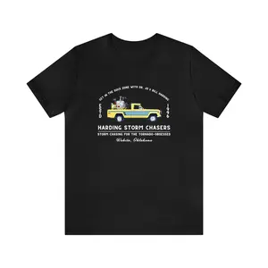 VintageTee Gildan Harding Storm Chasers T-shirt, Twister Movie T-shirt, Jo Harding T-shirt, Bill Harding, Tornado Tee, Twister 90s Movies T-shirt Gifts For Him, Her, Film fan, Cotton Top Graphic Tshirt Festive