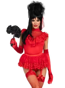 Beetle Babe Women's Sexy Halloween Costume - Beetlejuice Cosplay Lydia