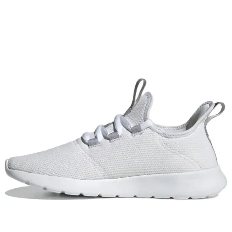 Adidas Women's Cloudfoam Pure 2.0 Breathable Fabric Walking Shoes, Modern Lace-up Casual Sneakers for Daily Wear, Secure Laces, Snug Fit