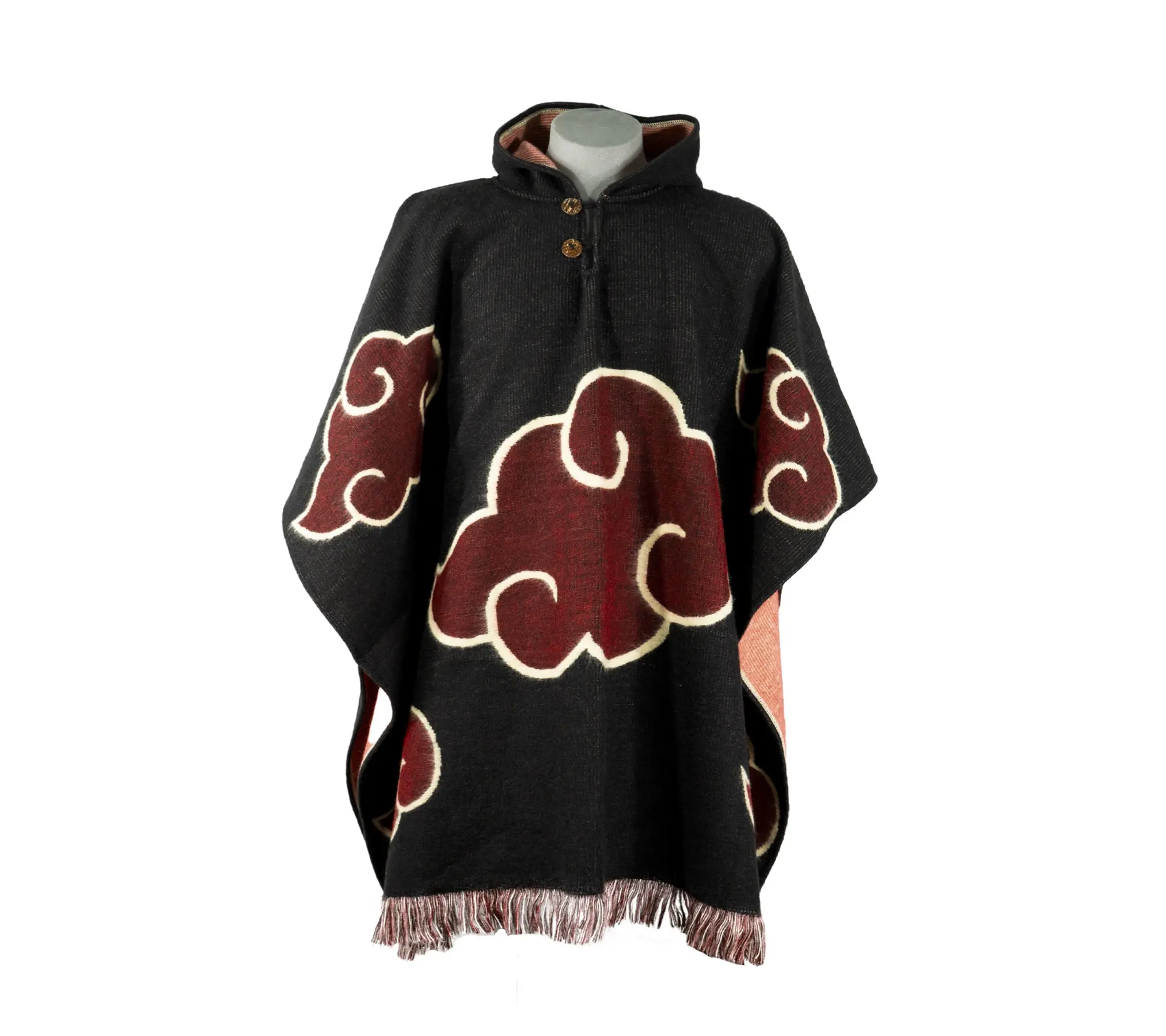 Naruto Shippuden Akatsuki Cloud Poncho/Shall