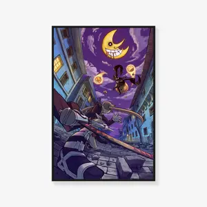 Soul Eater Poster, Japan Anime Poster, Poster Print, Poster Wall Art Picture Print Modern Family bedroom Decor Posters