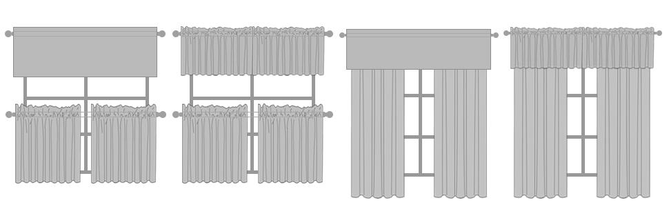 H.VERSAILTEX 100% Blackout Curtain Valances for Kitchen Windows/Bathroom/Living Room/Bedroom Thermal Insulated Rod Pocket Valances for Windows, 2 Pack