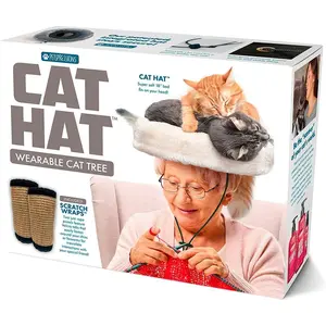 Cat Hat Prank Gift Box, Funny Christmas Gifts, Empty Authentic Prank-O Gag Present Box, Perfect Novelty Gifting Box for Pranksters, Holiday Gag Gifts for Christmas Presents