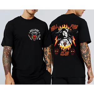 🏞️   Double-Sided 100% Cotton Hellfire Club Tshirts, Hawkins National Park Tee, Hellfire Club Design, Anti-Cheesy Valentine Pick for Him! # TikTokMadeMeBuyIt. #  FunnyValentine # ViralTees # TrendyTees