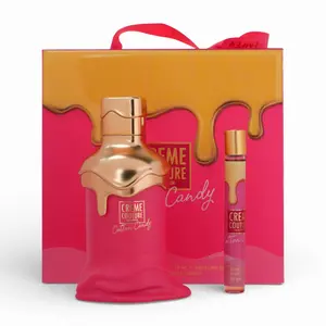 Le Chameau Elite By Emper Creme Couture Cotton Candy Set Woman 3.4 oz Eau de Parfum (EDP) & 0.33 oz Roll On