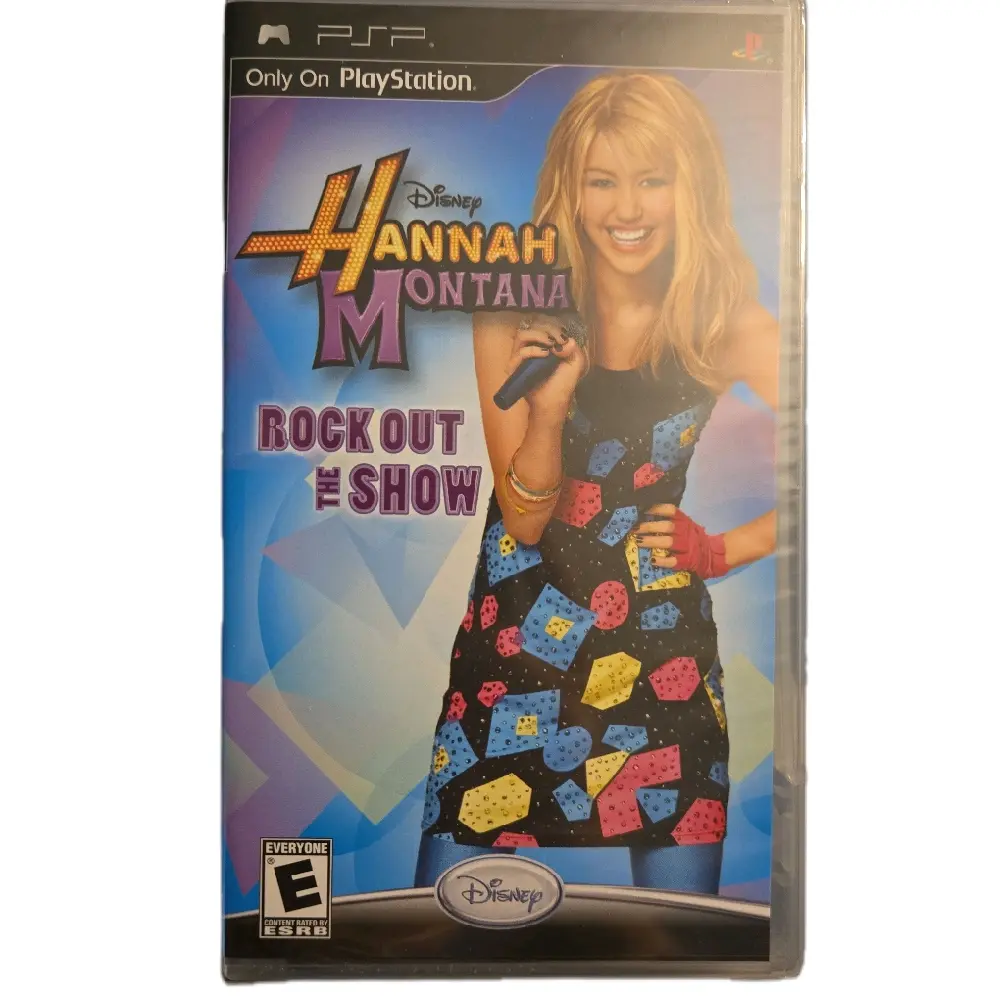 PSP Hanna Montana Rock rock out (factory sealed)