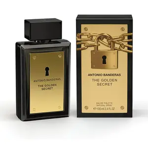 Antonio Banderas The Golden Secret Eau De Toilette Spray for Men, 3.4 Ounce