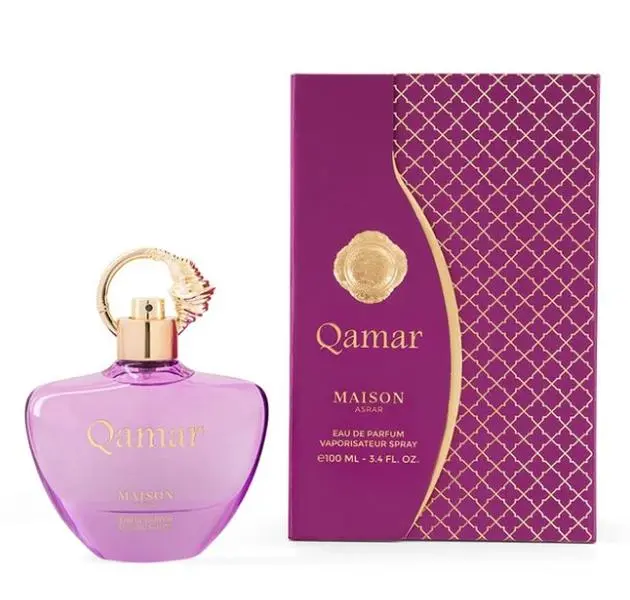 GULF ORCHID Qamar Eau De Parfum (3.4oz) - Aromatic Perfume, Captivating Fragrance, EDP Scents, Fragrance Perfume for Women by Maison Asrar, Daily Wear Beauty & Personal Care Single Item