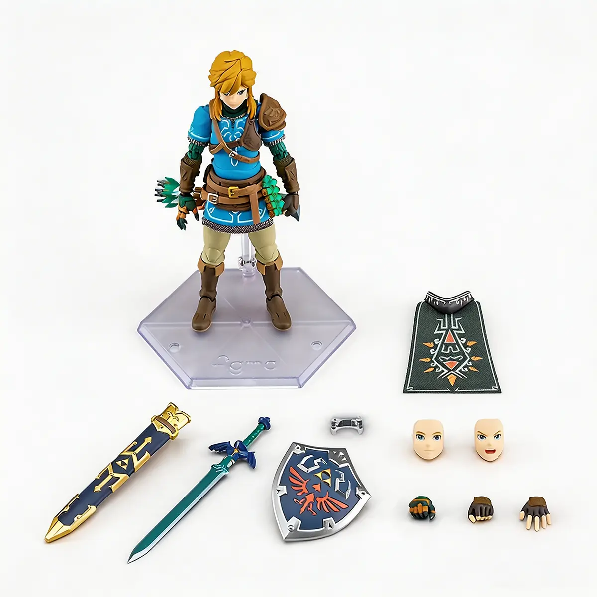 Figma 626 Link & 626-DX Link Action Figures (2 Separately Sold SKUs: Standard, Deluxe), Eco PVC Fully Articulated Model, Interchangeable Faces, Extra Weapons, Multi-Pose Design, Toy Photography Prop, Adult Collector Collectible Desktop Gift