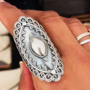 Sterling Rings - Big Statement Rings Sterling Silver