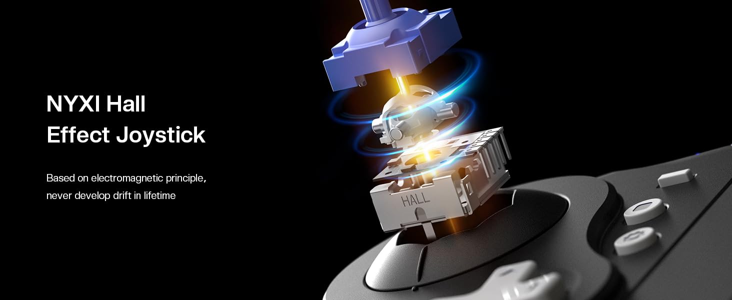 NYXI Wizard Black GameCube Controller for Switch – Wireless Bluetooth, Magnetic Joystick & Mechanical Trigger, Perfect Gift for Gamers Turbo Rechargeable Console Adjustable Smartphone NYXI Wizard Black GameCube Controller for Switch – Wireless Bluetooth, Magnetic Joystick & Mechanical Trigger, Perfect Gift for Gamers Turbo Rechargeable Console Adjustable Smartphone