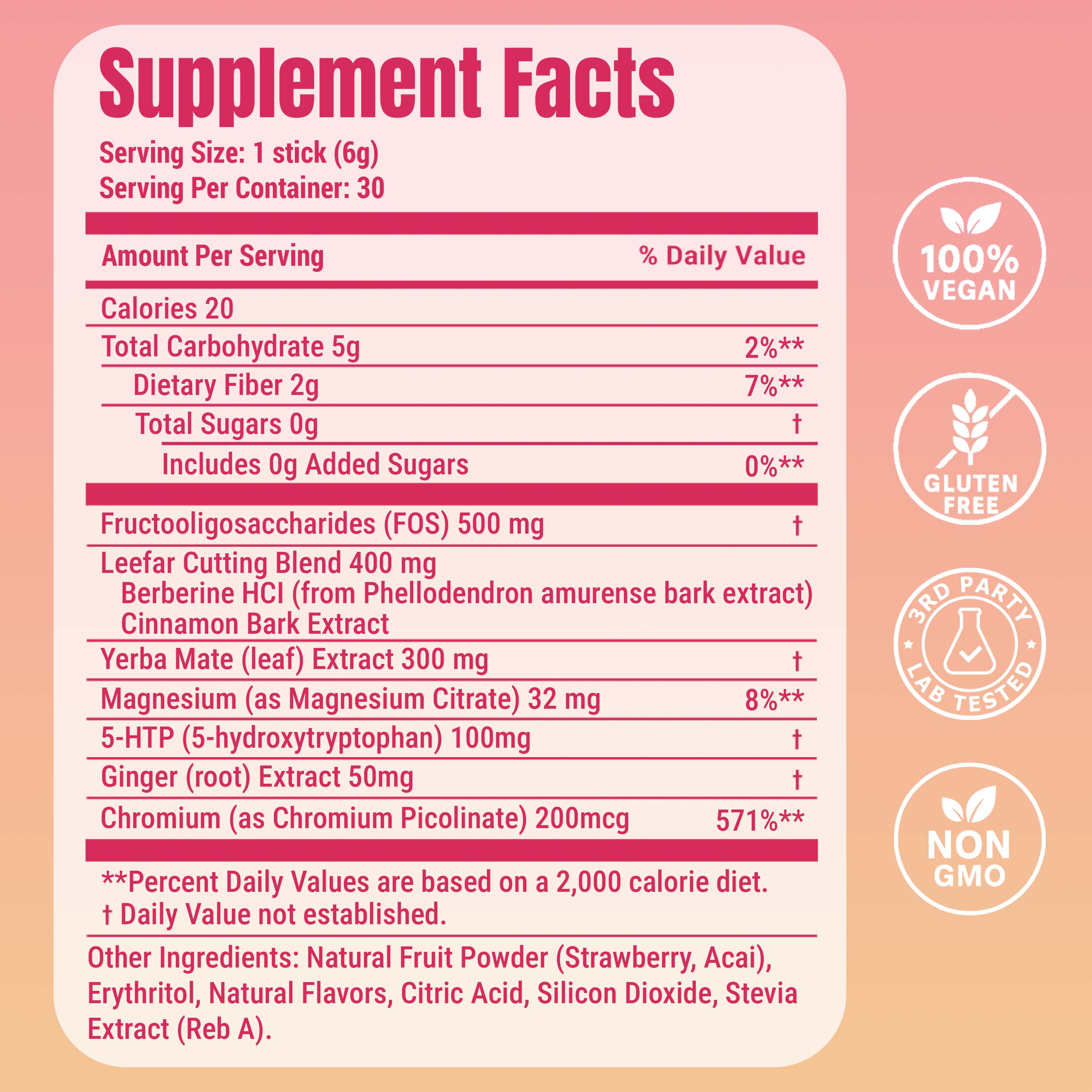 LeeFar Cutting Drink Mix | 30 Servings