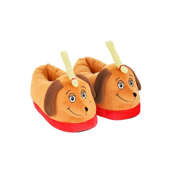 Grinch Reindeer Max 3D Slippers for Adults