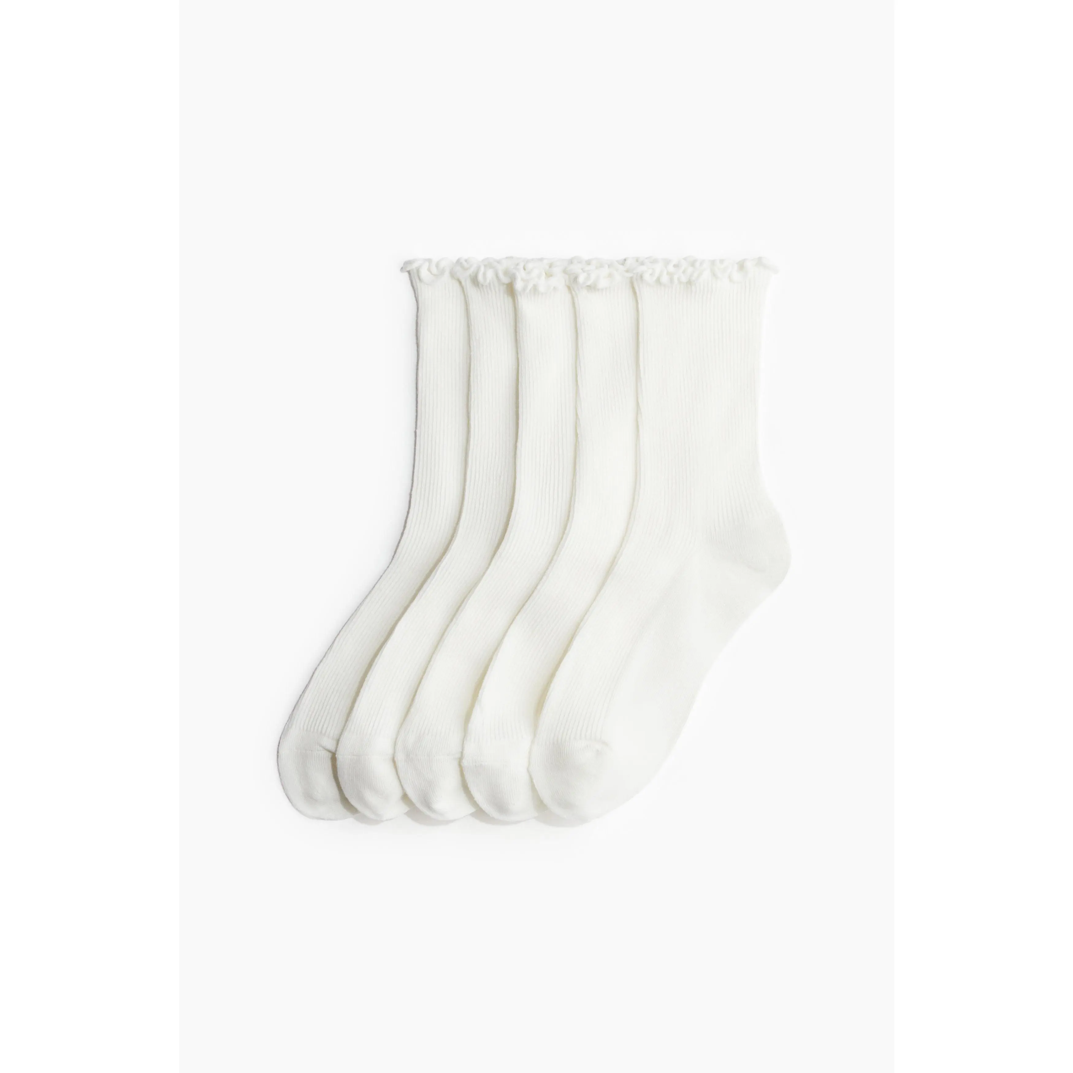 H&M 5-pack rib-knit socks