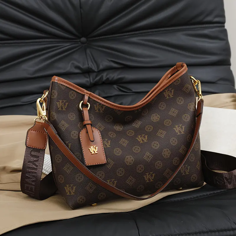 Mia Bag Shop High-end Fashion Large Capacity Tote Bag for Women 2025 New Vintage Print Commuter Shoulder Bag Crossbody Bag in PU Material for Daily Use 20 cm long, 20 cm wide, and 28 cm tall 20 cm long, 20 cm wide, and 28 cm tall Pu Tote Satchel tiktoksho