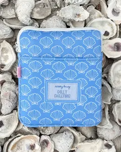 Protective Durable 'Dilly Dally' Sidekick Tablet/Book Sleeve, Hand-Drawn Design Tablet Bag & Sleeve for Electronics Devices