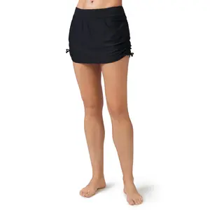 Free Country Women's Side Shirred Swim Skirt