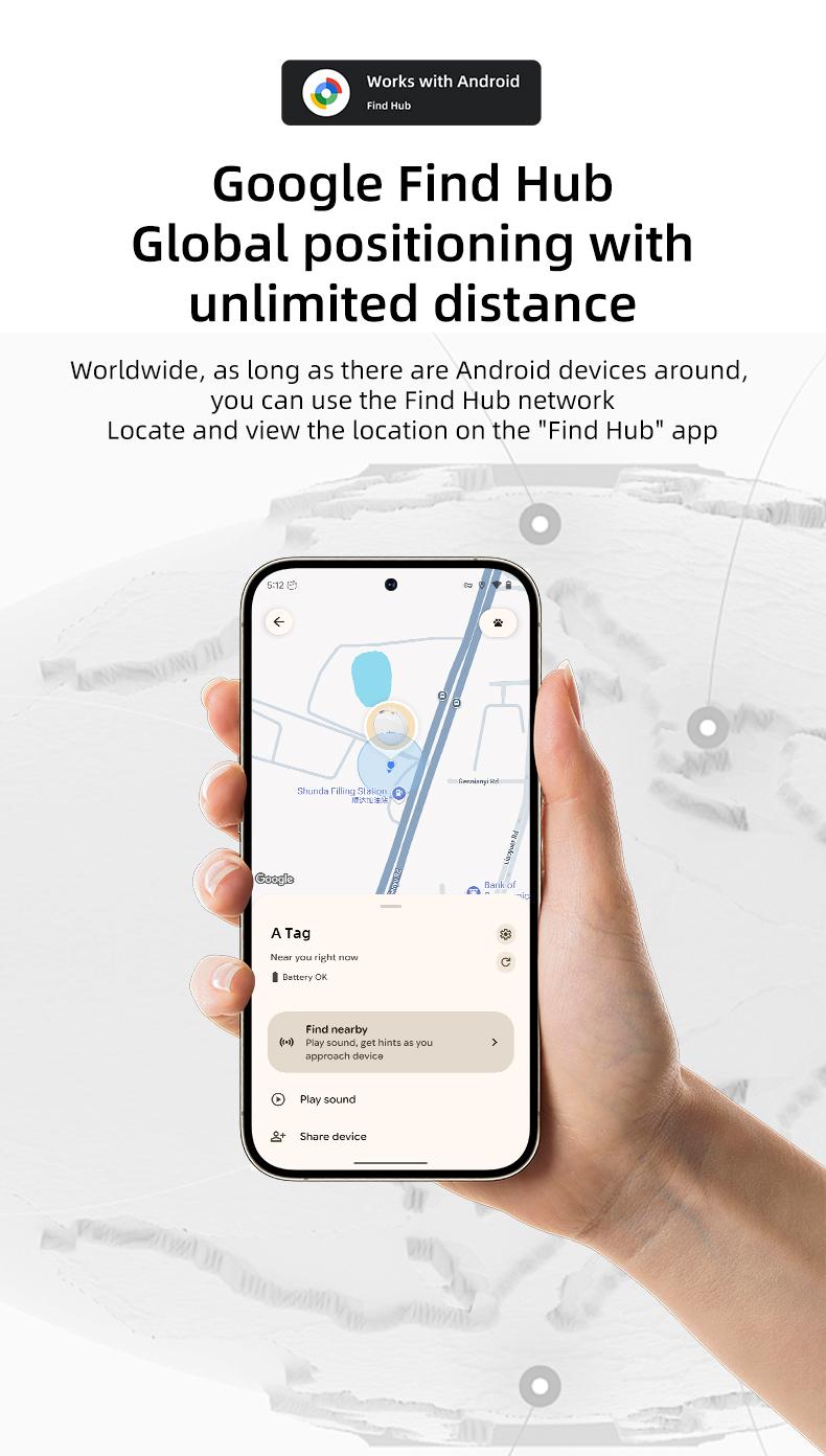 Never Lose Anything Again Works Globally No SIM Needed for Mini Car case suit Hidden Tracker GPS Vehicle Magnetic Portable pet Smart Bluetooth Luggage and Key Gps Tracking Detector