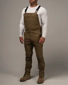 FOREVER OVERALLS - OLIVE