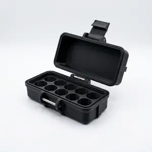 Portable Storage Case for Small Vials – 10 Slot Organizer with Lid (2ml / 3ml)