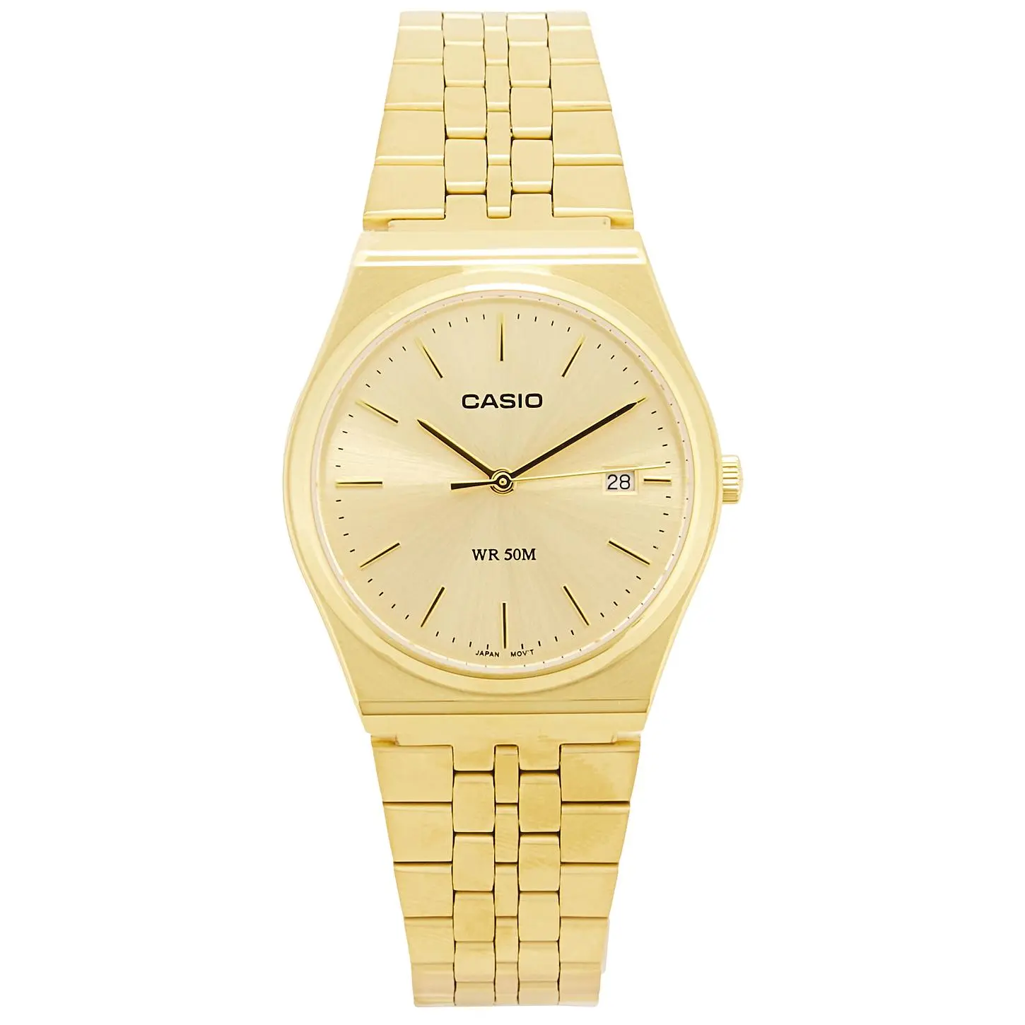 Casio MTPB145 Series Watch in Gold & Gold Casio MTPB145 Series Watch in Gold & Gold