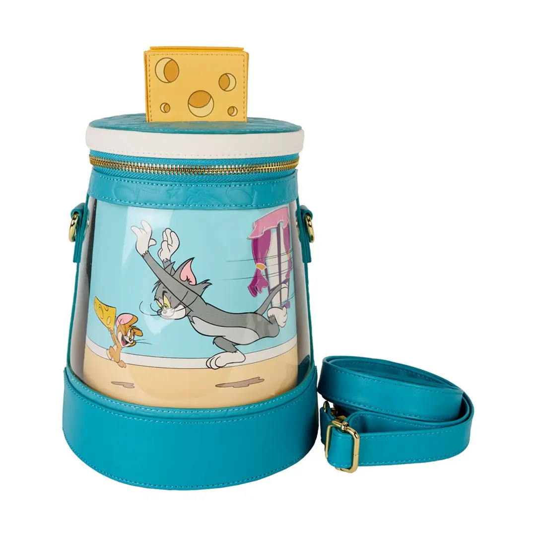 Loungefly Warner Bros Tom and Jerry Spinning Scene Crossbody Bag, Cross Body Bags, Fashionable Crossbody Bag