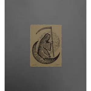 Study Moon  - High-Quality Print